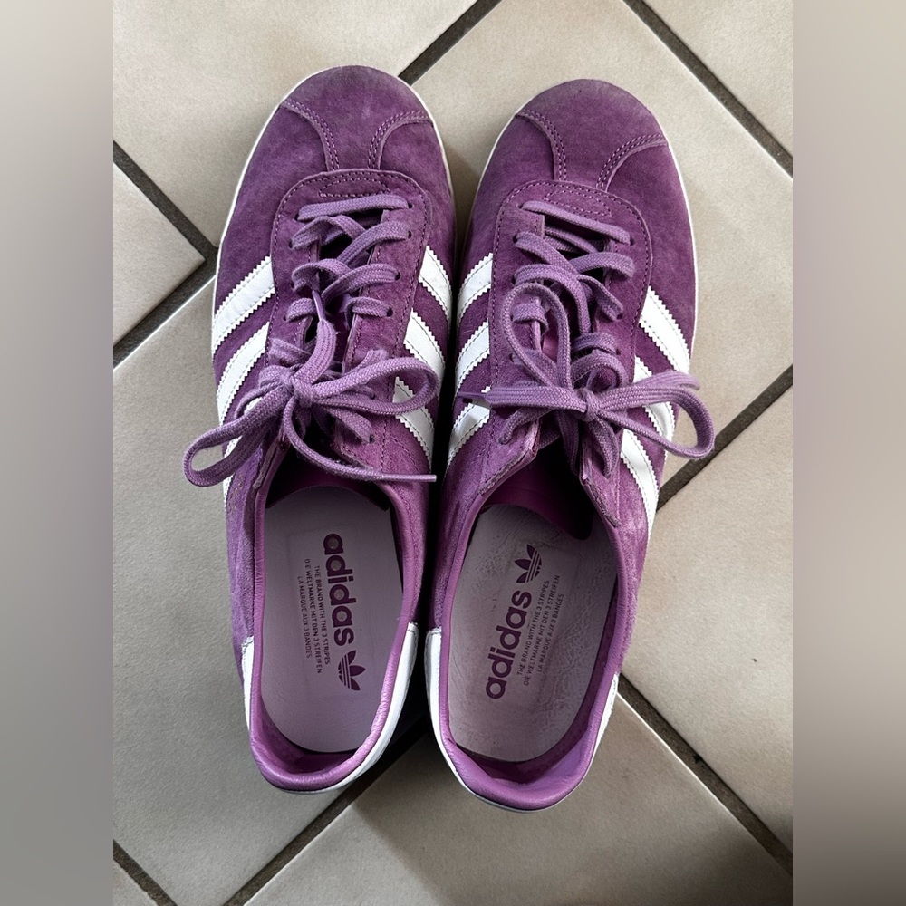 Women’s Adidas Gazelles - Violet